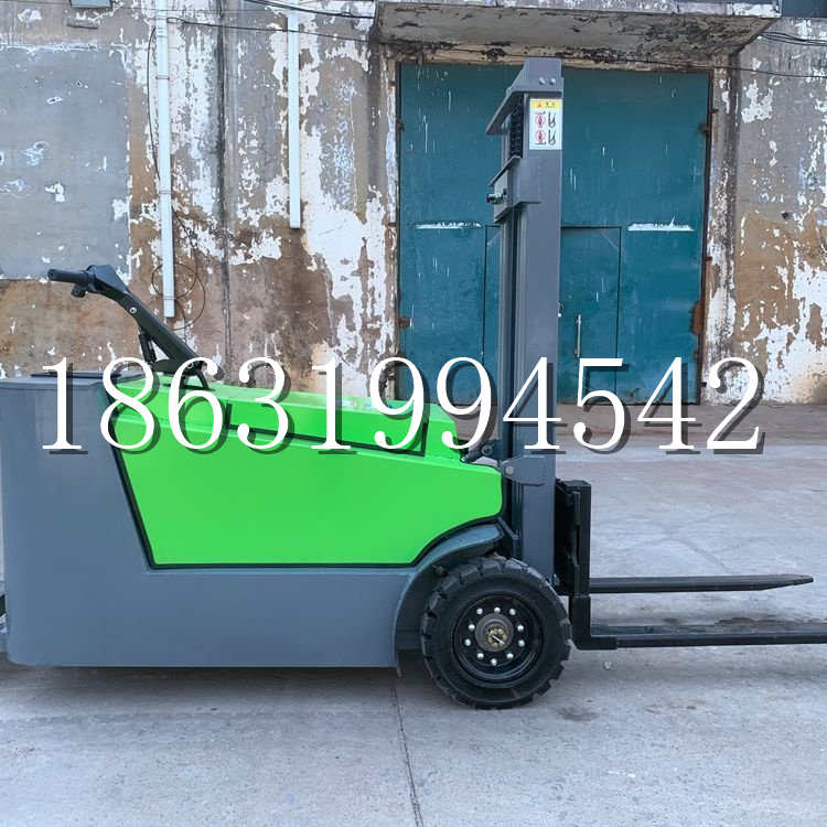 襄垣县小型电动叉车1吨2吨步行站驾式电瓶堆高充电装卸车液压升降车铲车